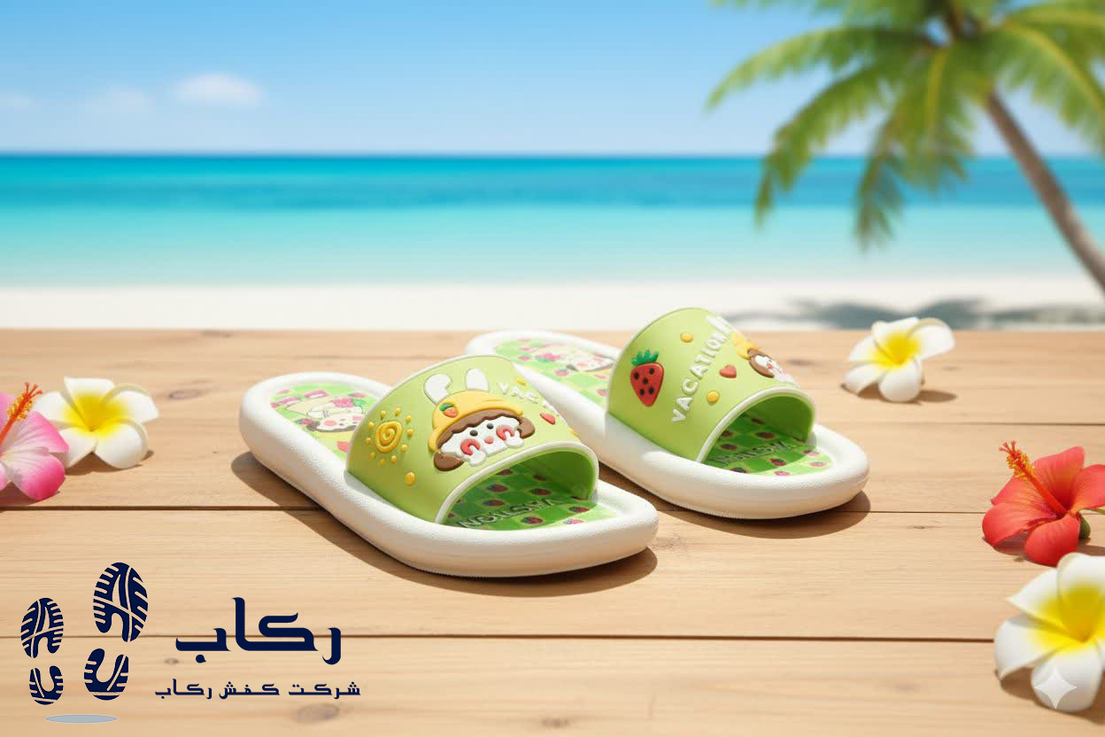 دمپایی دخترانه پلاستیکی