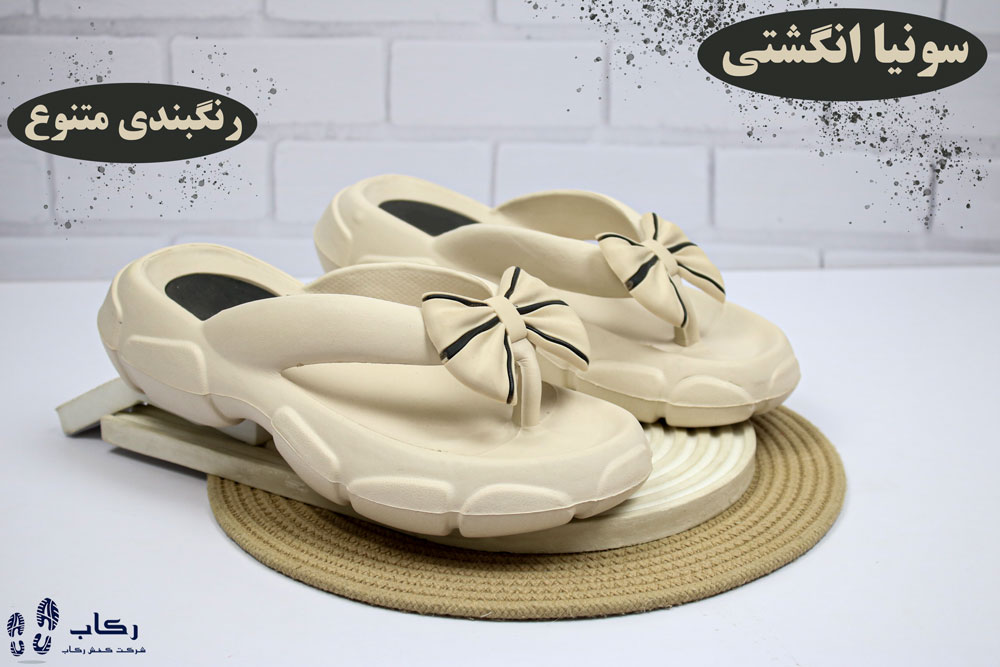 دمپایی پاپیونی پلاستیکی