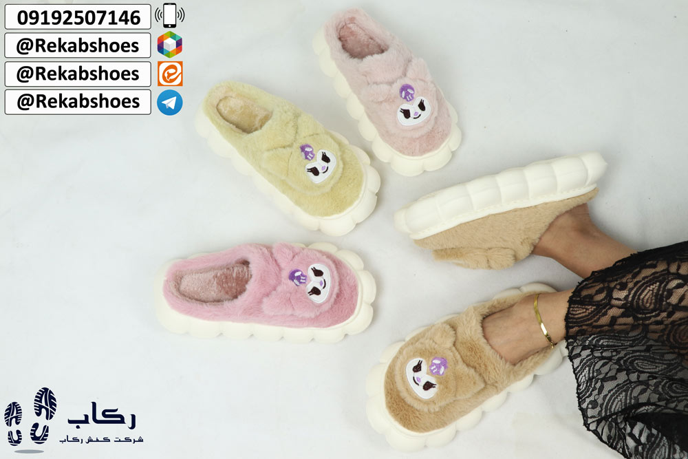 دمپایی زمستانی زنانه