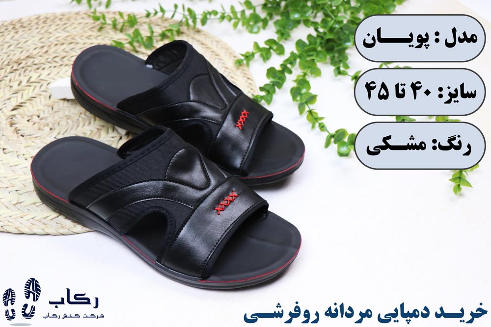 خرید دمپایی مردانه روفرشی