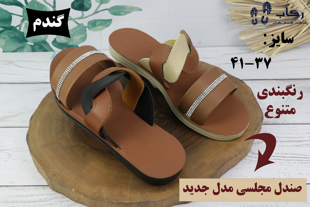 دمپایی زنانه شیک و جدید بیرونی