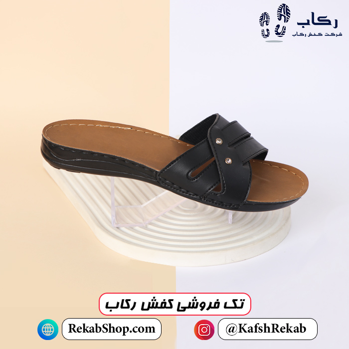 خرید دمپایی زنانه شیک مدل نگین خرید دمپایی زنانه شیک مدل نگین
