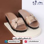 دمپایی زنانه روفرشی مجلسی شیک جدید دل شاپرک