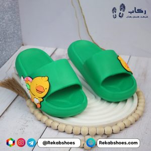 دمپایی دخترانه پلاستیکی داک
