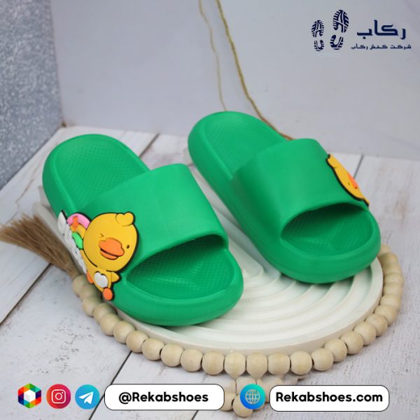دمپایی دخترانه پلاستیکی داک