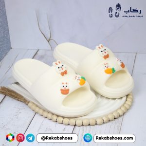 دمپایی دخترانه هانی استیکردار