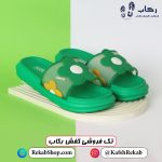 دمپایی زنانه گلدار سبز سایز 40 مدل هلن