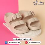 دپایی زنانه پلاستیکی شیک کرمی مدل پروین