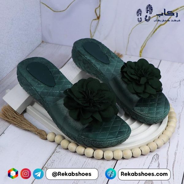 دمپایی پلاستیکی زنانه ارکیده