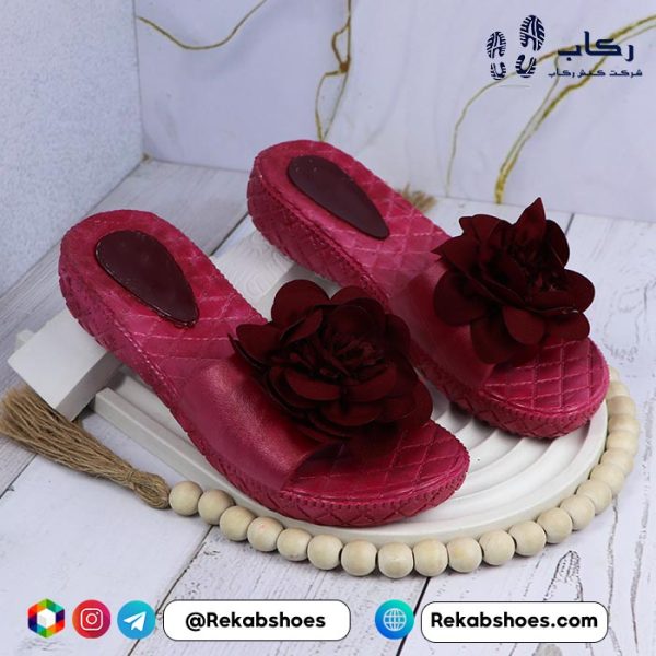 دمپایی پلاستیکی زنانه ارکیده