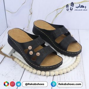 دمپایی زنانه سایز بزرگ گلرخ