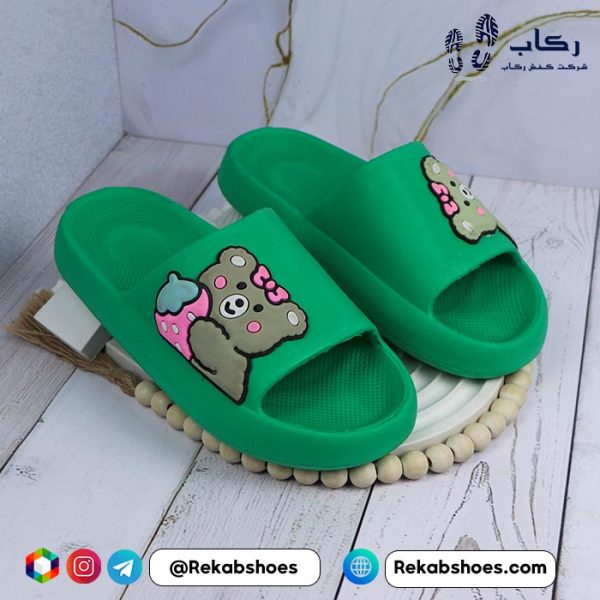 دمپایی زنانه ملودی توت فرنگی