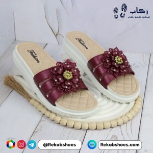 دمپایی زنانه پلاستیکی گیسو جدید
