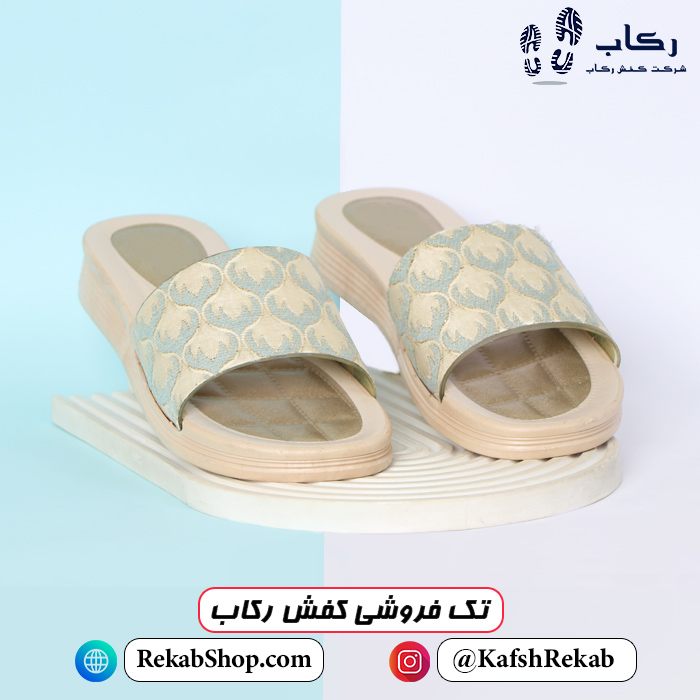 دمپایی زنانه پلاستیکی مدل نفیس