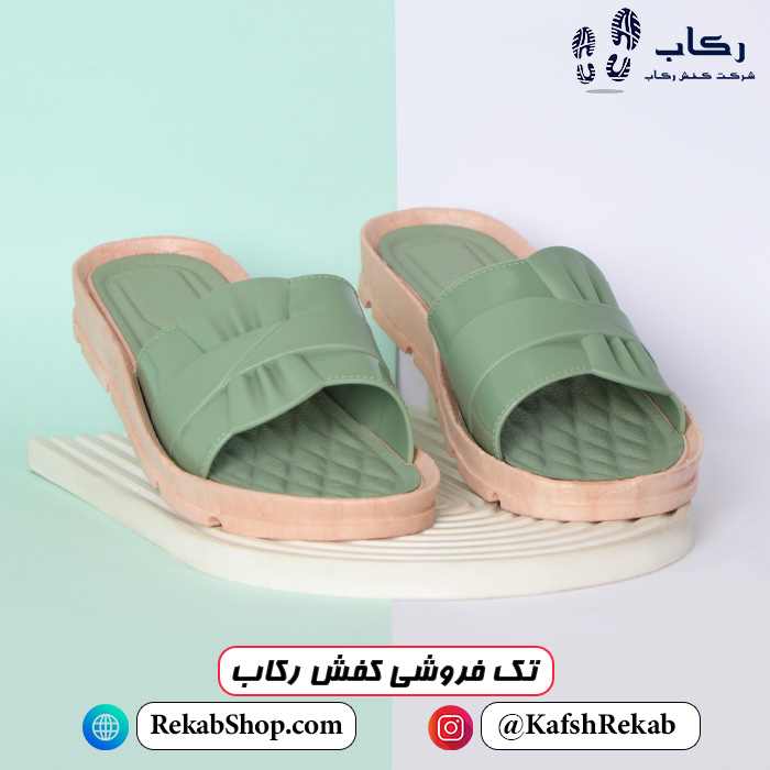 دمپایی پلاستیکی زنانه مدل دلوین