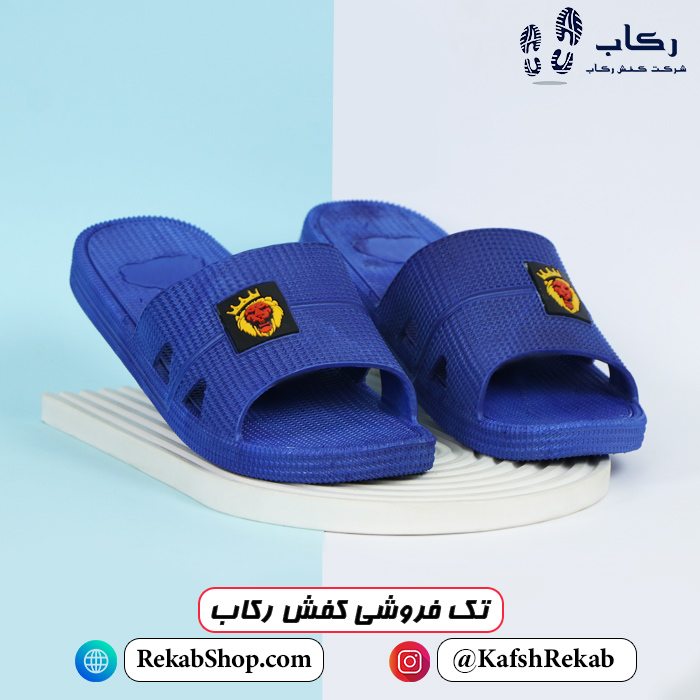 دمپایی مردانه پلاستیکی ساده ارزان مدل آرمین