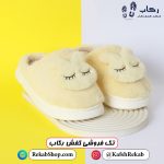 دمپایی زنانه زمستانی روفرشی پولیشی عروسکی مدل اوزاکا خرگوشی