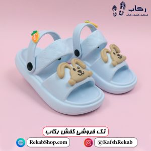 قیمت دمپایی بچگانه پلاستیکی مدل تاتی خرگوشی