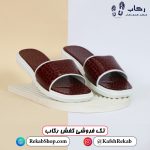 دمپایی پلاستیکی زنانه مدل امگا تمام چرم