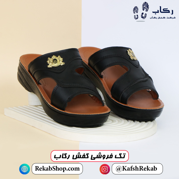 دمپایی مردانه عربی لاکچری لوکس مدل اماراتی
