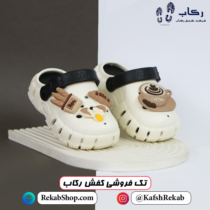 دمپایی کراکس دخترانه مدل کراکس بنیتا